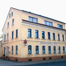 Gasthof „Sächsischer Hof“ in halboffener Bebauung Königsbrücker Straße 1