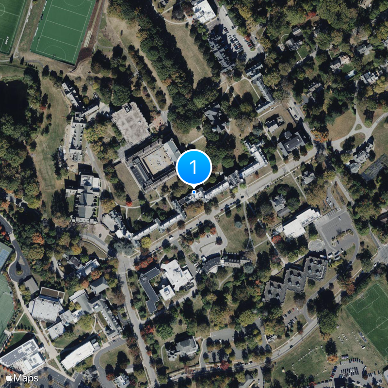 Bryn Mawr College Map