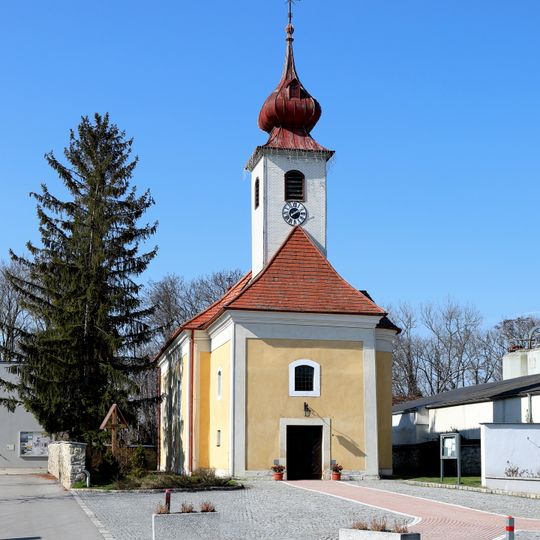 Kath. Pfarrkirche hl. Katharina und Friedhof