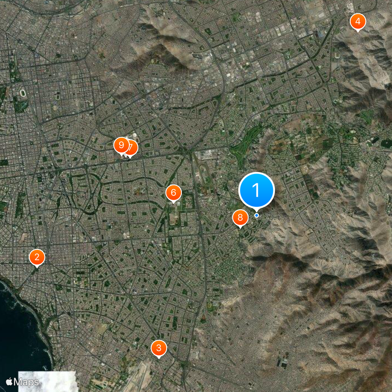 Universidad ESAN Mapa