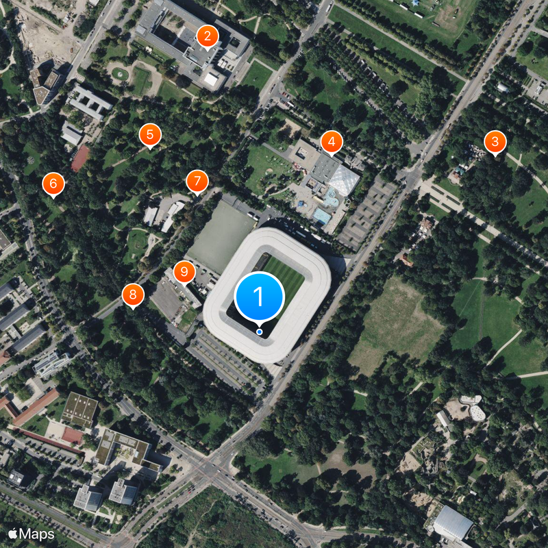 Rudolf-Harbig-Stadion Map