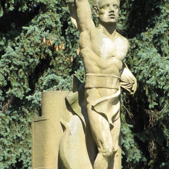 World Wars memorial in Kyjov