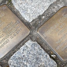 Stolperstein à la mémoire d'Ursula Bunk