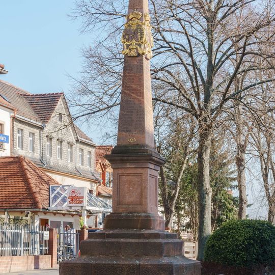 Kursächsische Postmeilensäule Leisnig