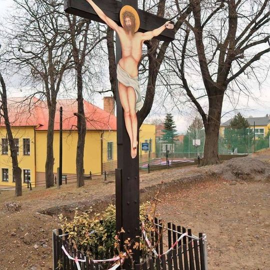 Kříž u kostela svatého Jiljí v Hořovicích