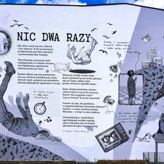 Mural „Nic dwa razy”