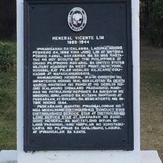 General Vicente Lim historical marker