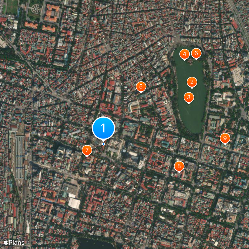 Hỏa Lò Prison Map