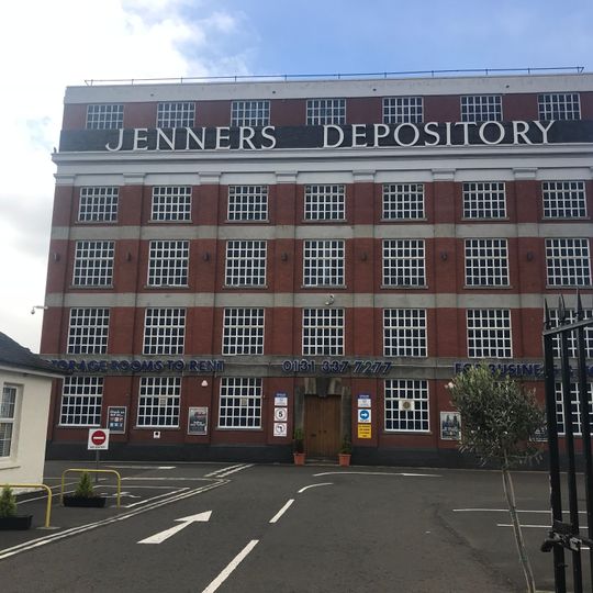 Edinburgh, 140 Balgreen Road, Jenners Repository, Garages