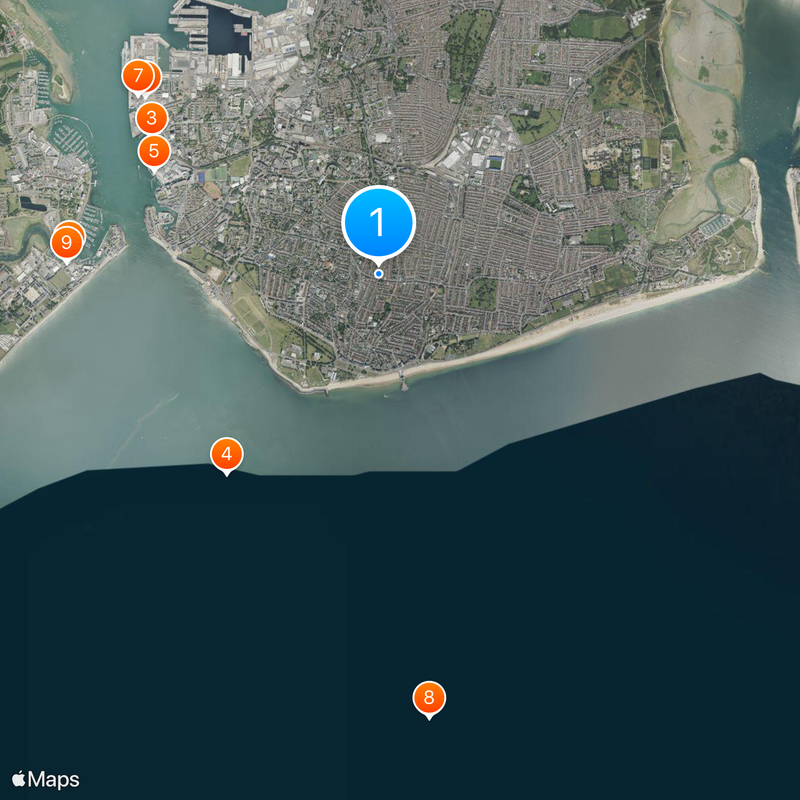 Portsmouth South Map