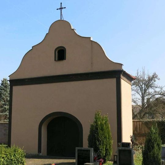 Kaple na hřbitově v Chabařovicích