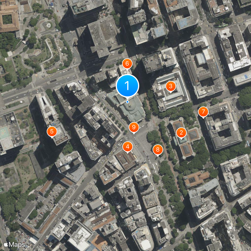 Teatro Municipal Map