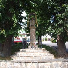 Sv. Florián, pilier s reliéfmi