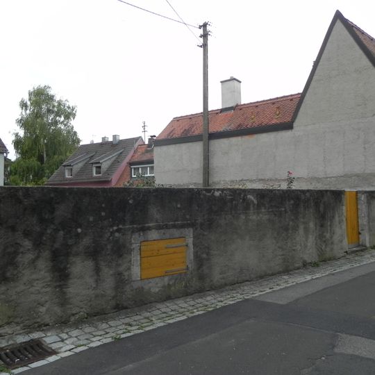 Giebelseitiges Doppelhaus