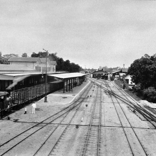 Medan railway station