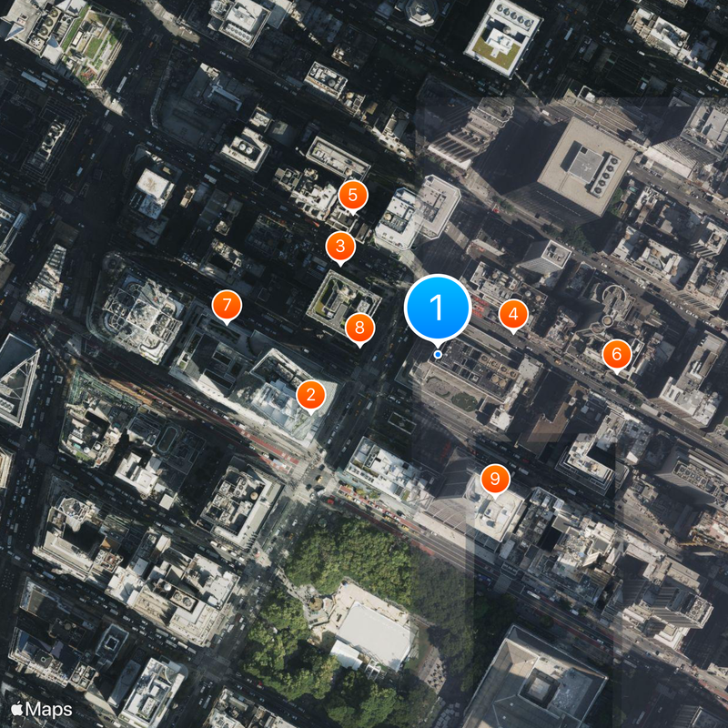 Hippodrome Theatre Map