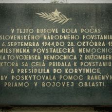 Liečebný ústav Hygea, tabuľa pamätná