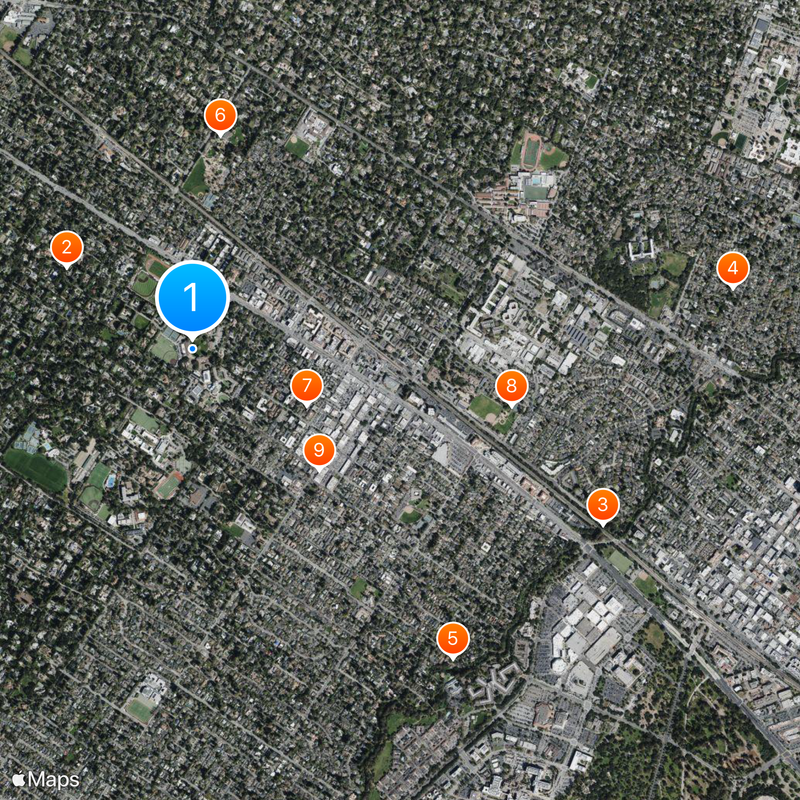 Menlo College Map