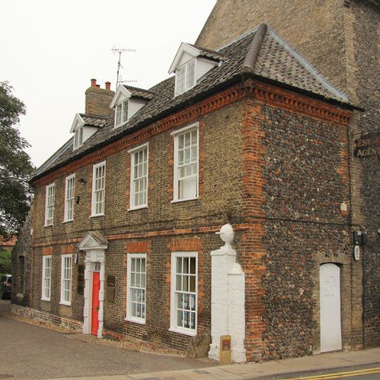 Bridge House Including Attached Outbuildings At Rear And Gate Pier