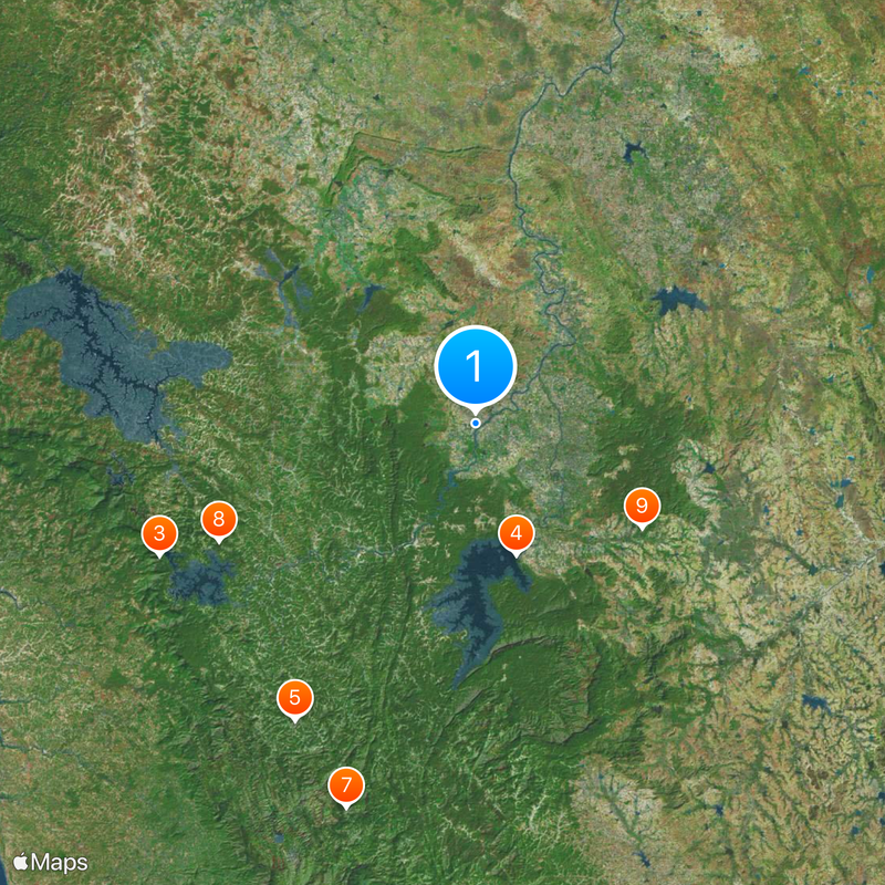 Kuvempu University Map