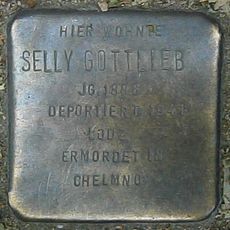 Stolperstein dedicated to Selly Gottlieb
