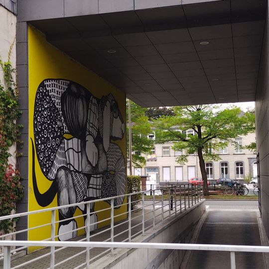 Work of art, graffiti