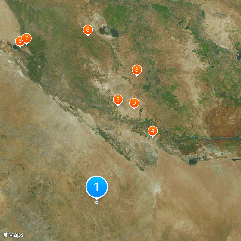 Al Muthanna Governorate Map