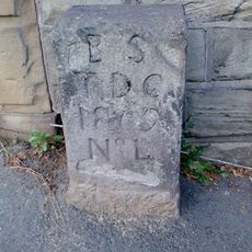 Boundary Stone Number 4 On The North Corner Of Blenheim Drive And Batley Field Road