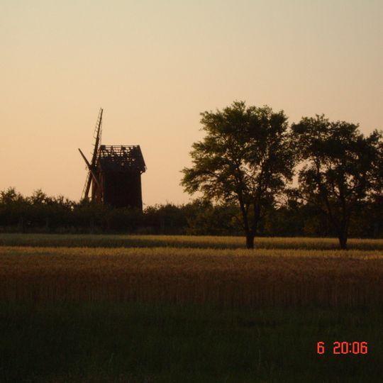 Post mill in Pawłowice