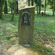 Reliéf svatého Radima na Cestě českých svatých u Petrohradu