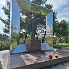 Monument to Vysotsky in Podgorica