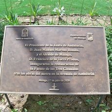 Placa a la Restauración de la Fuente de las Gitanillas