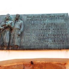 Pamětní deska padlým v 2. světové válce na městském úřadu v Uherském Brodu