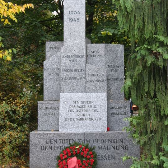 Denkmal für die Opfer des Faschismus, Reumannplatz Wien