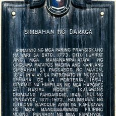 Church of Daraga historical marker