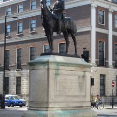 Equestrian statue of George Stuart White