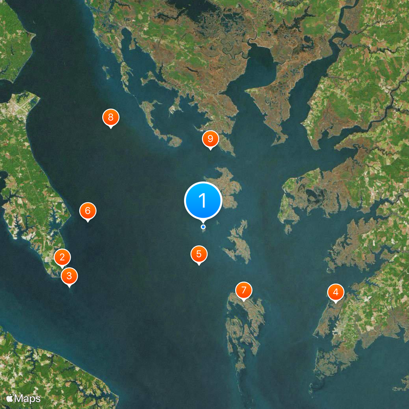 Holland Island Map