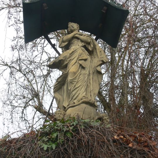 Einfriedung Zellinger Straße 1 in Erlabrunn