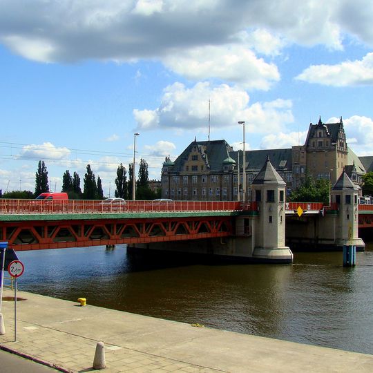 Długi Bridge in Szczecin