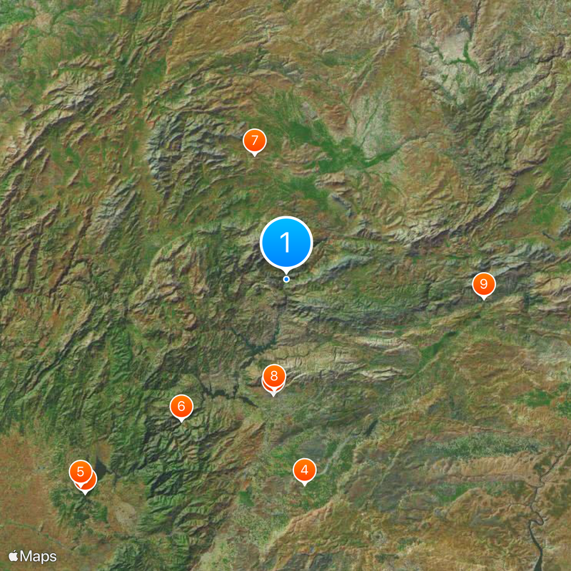 Kahramanmaraş Kaart