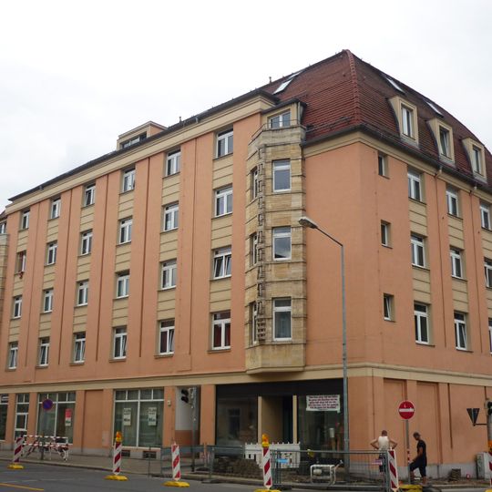 Konsum-Verein Dresdner Straße 40, 42, Oberpesterwitzer Straße 1