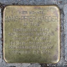 Stolperstein en memoria de Hans-Peter Harder