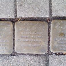 Stolperstein à la mémoire de Bernhard Mosberg