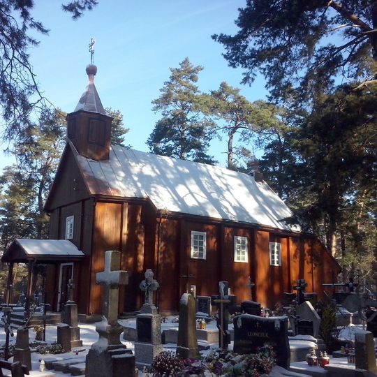 Exaltation of Holy Cross Orthodox church in Folwarki Tylwickie