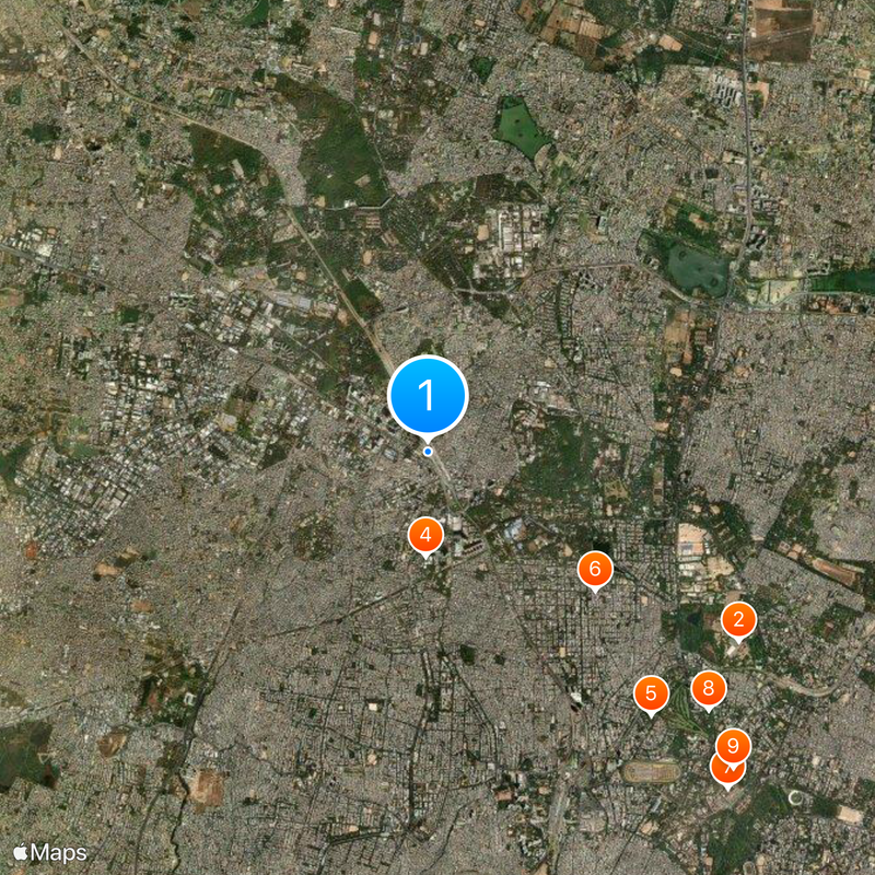 Yesvantpur Junction railway station Map