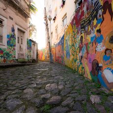 Piso de Pé de Moleque da Rua Jogo da Bola