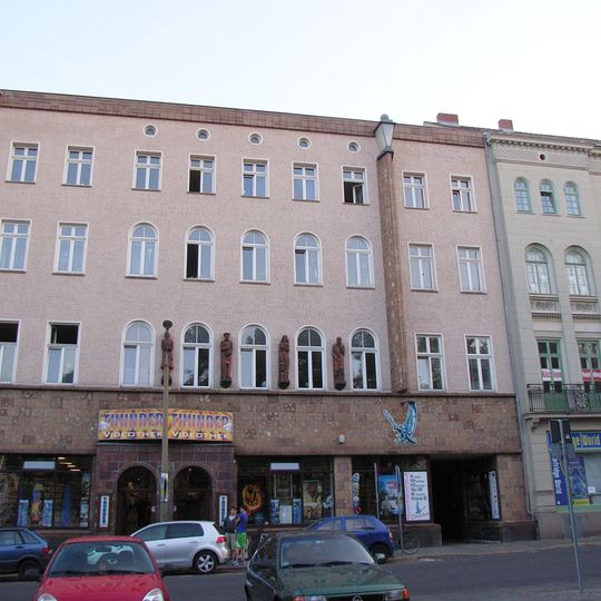 Wilhelmshallen; Haus Rüdiger; Gasthof in geschlossener Bebauung, später Gaststätte Wilhelmsplatz 15