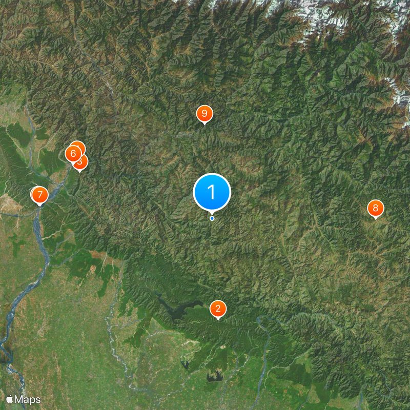 Maharaja Agrasen Himalayan Garhwal University Map