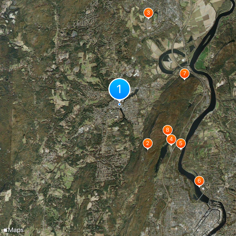 Easthampton Map