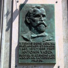 Pamětní deska Antonína Vaška